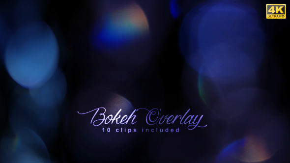 Bokeh Light Overlays