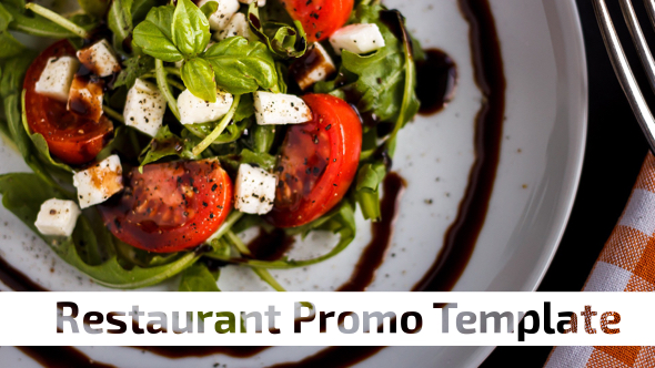 Restaurant Promo Template