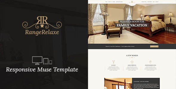 RangeRelaxe – Hotel & Resort Responsive Muse Template