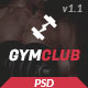 GymClub - Gym & Fitness PSD Template - ThemeForest Item for Sale