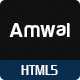 Amwal - Business & Financial HTML5 Template - ThemeForest Item for Sale