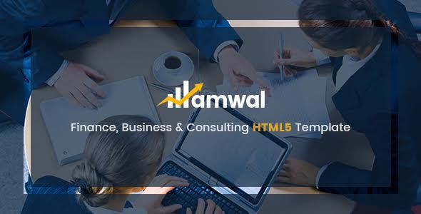 Amwal - Business & Financial HTML5 Template