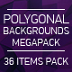 Polygon Backgrounds Bundle - GraphicRiver Item for Sale