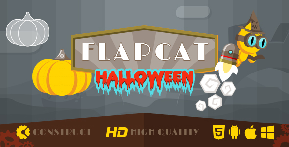 Game FlapCat Halloween