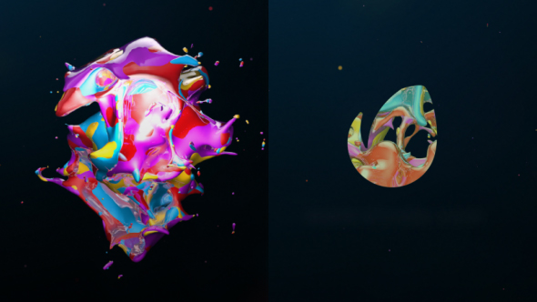 Colorsplash Logo Reveal