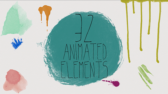 32 Paint Elements Pack