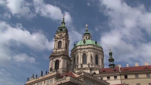 Time lapse from the St nicholas church 