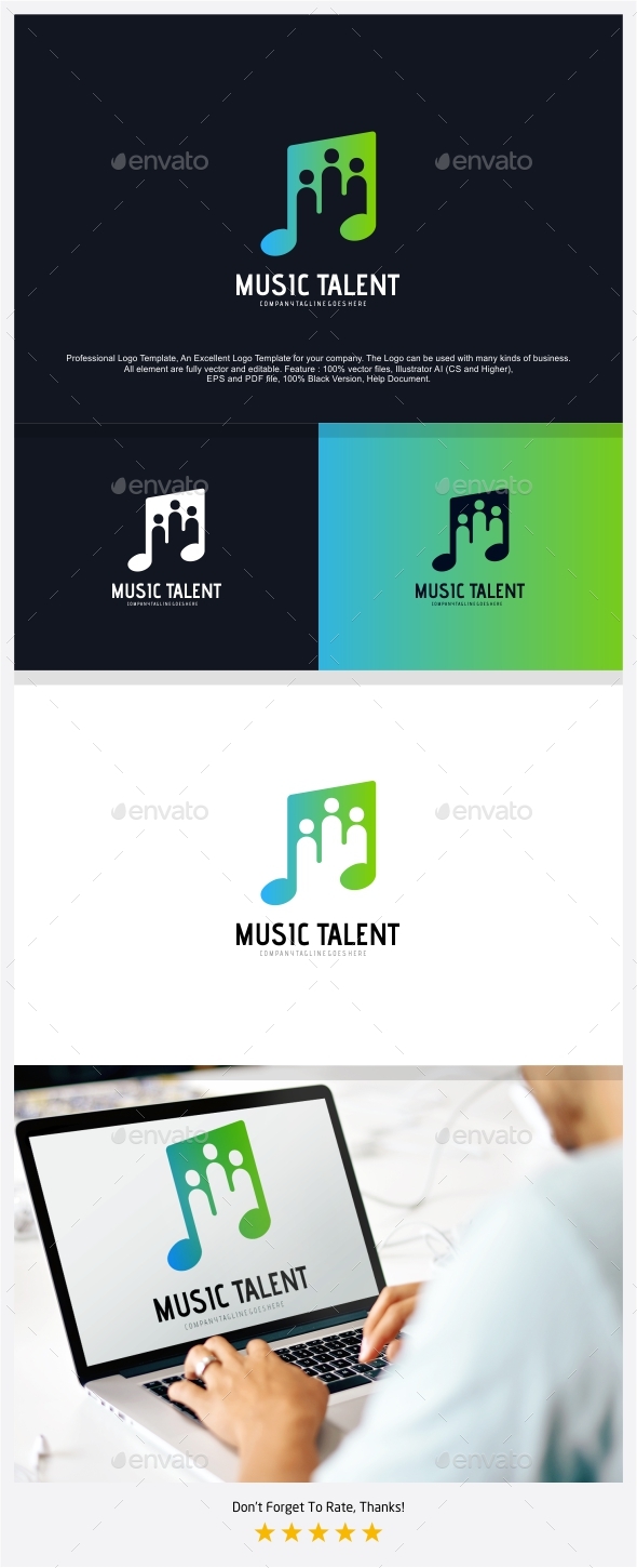 Music Talent Logo