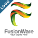 Fusion Ware - 3D Letter F Logo - GraphicRiver Item for Sale