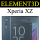 Element3D - Sony Xperia XZ - 3DOcean Item for Sale