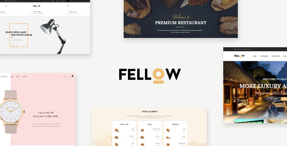 Leo Fellow - eCommerce PSD Template