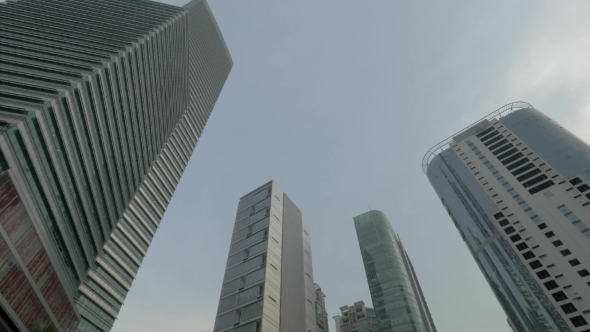 Skyscrapers And Construction In Kuala Lumpur, Malaysia