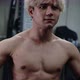 Young Asian Bodybuilder in training in the gym. Strong man showing his muscle. Slow motion - VideoHive Item for Sale