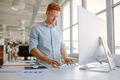 Businessman working in modern office - PhotoDune Item for Sale