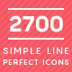 Simple Line Pixel Perfect Icons - GraphicRiver Item for Sale