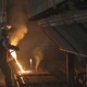 Worker Pouring Red-hot Steel In a Steel Mill - VideoHive Item for Sale