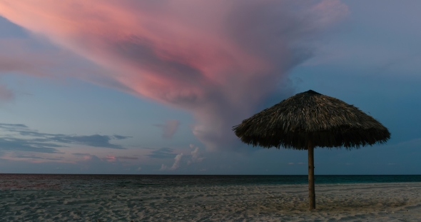 Sunset on the Beaches of Cuba