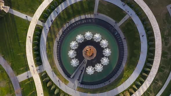 Krasnodar Park Architecture From the Air