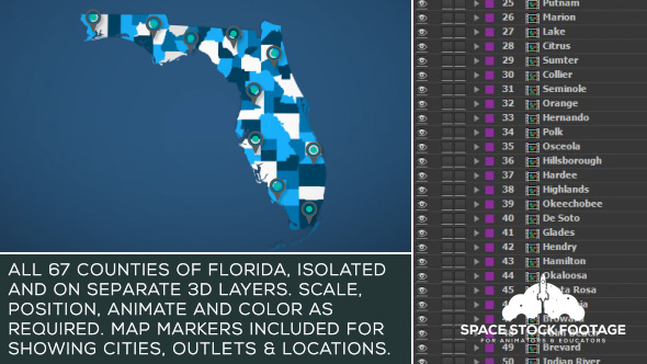 Florida Map Kit