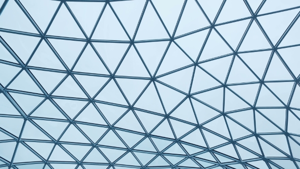 Glass Roof Of a Modern Building