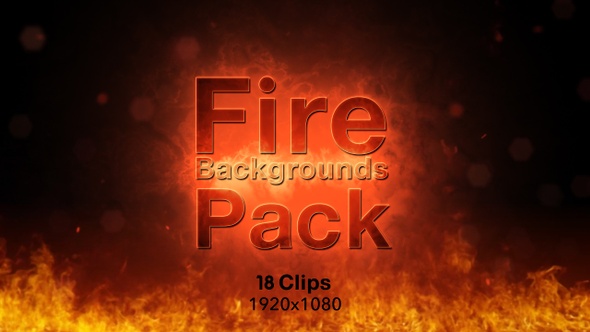 Fire Backgrounds Pack