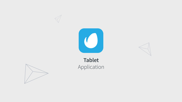 Flat Pad Application Animated Presentation