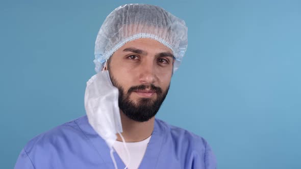 Portrait of Doctor Posing for Camera