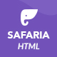 Safaria - Responsive Safari Template - ThemeForest Item for Sale