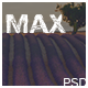 Max - Landing Page PSD Template - ThemeForest Item for Sale