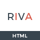 RIVA - Creative Agency and Portfolio HTML5 Template - ThemeForest Item for Sale