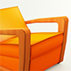 Low Poly Kustom Armchair - 3DOcean Item for Sale