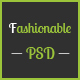 fashionable– eCommerce PSD Template - ThemeForest Item for Sale