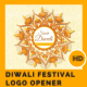 Happy Diwali Festival Logo Opener - VideoHive Item for Sale