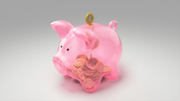Filling of Piggy Bank