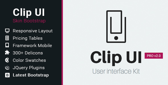 CLIP UI - Bootstrap Skin