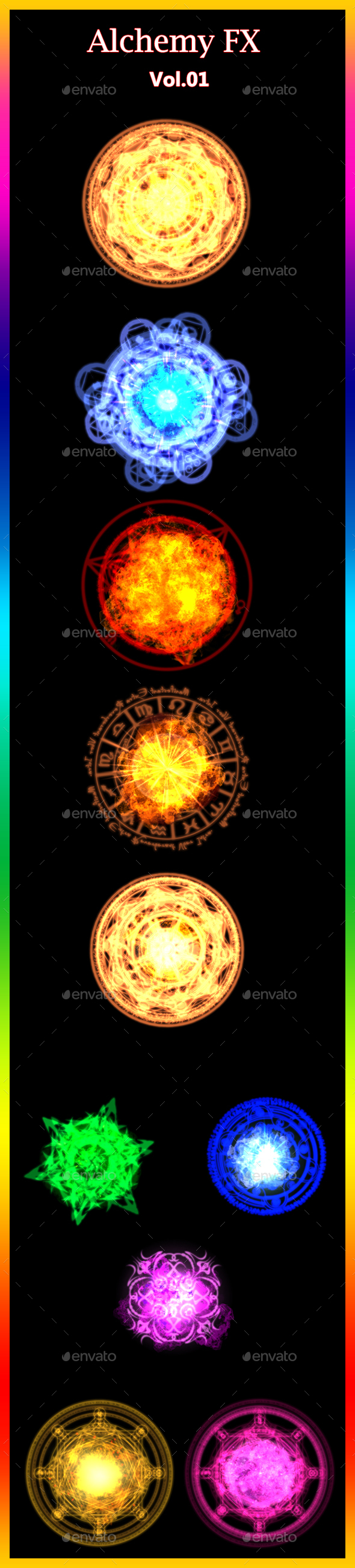 Explosion Game Sprites & Sheet Templates from GraphicRiver