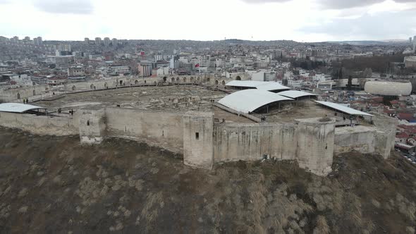 Aerial Castle Of Gaziantep