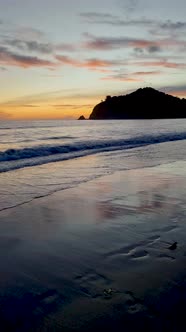 Kantiang Bay Sunset in Koh Lanta Krabi Thailand at the Beach