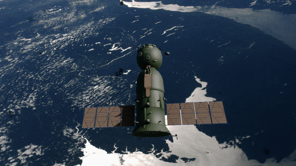 Soyuz Spacecraft - Old Film