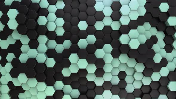 Hexagon Background Elegant 02 - 4K