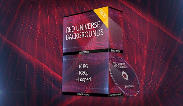 Red Universe Backgrounds Pack