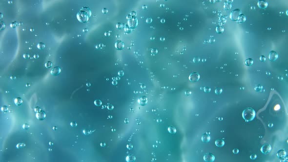 Blue Serum Texture Clear Liquid Gel Background