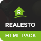 Realesto - Real Estate HTML Pack - ThemeForest Item for Sale