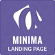 Minima Simple App Showcase Landing Page - ThemeForest Item for Sale