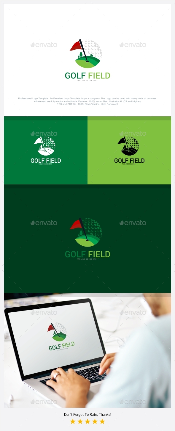Golf Field Logo