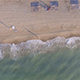 Flying Above Sand Sea Beach - VideoHive Item for Sale