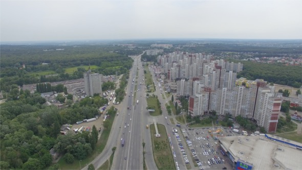 Highway In Green City