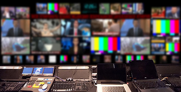 TV Studio Background Loop 2