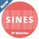Sines - Multipurpose Responsive Email Template + Stampready Builder - ThemeForest Item for Sale