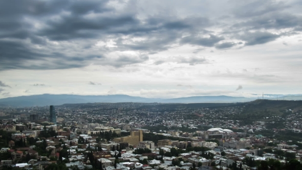 Tbilisi, Georgia. Panoramic View.